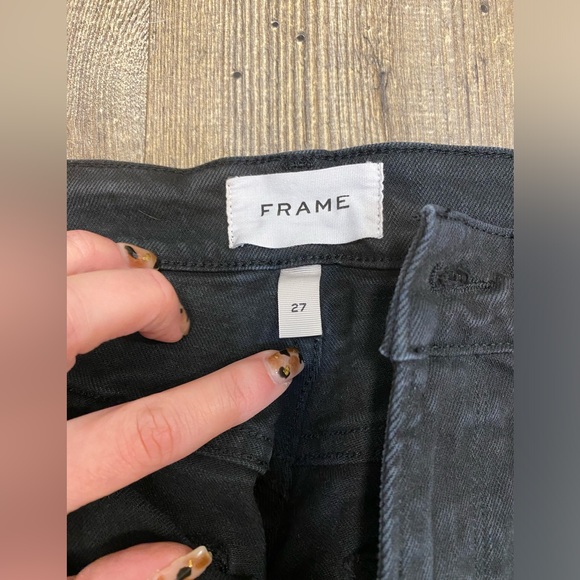 FRAME Le Vintage Bermuda Shorts 27 - Picture 2 of 7